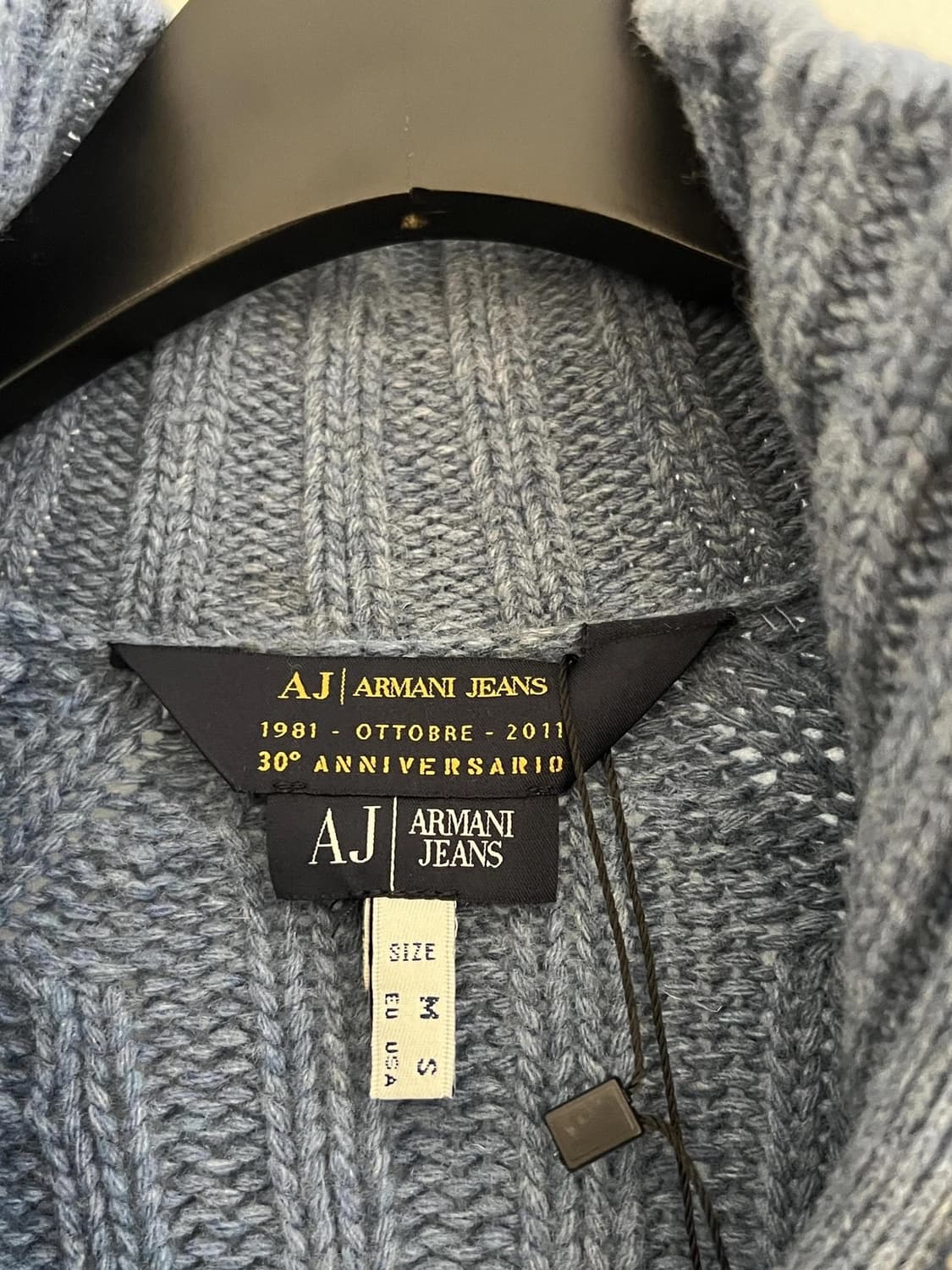 알마니 니트 집업  상품이미지2