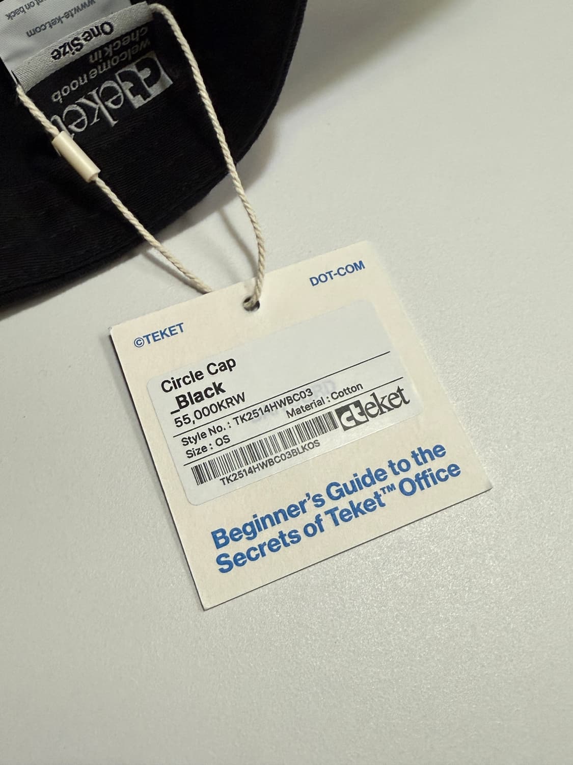Teket Circle Cap 테켓 모자 상품이미지5