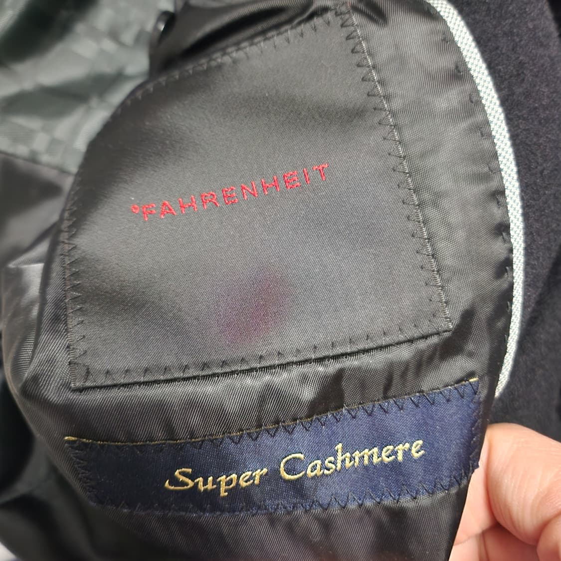 [95] 지이크 파렌하이트 캐시미어 코트 상품이미지3