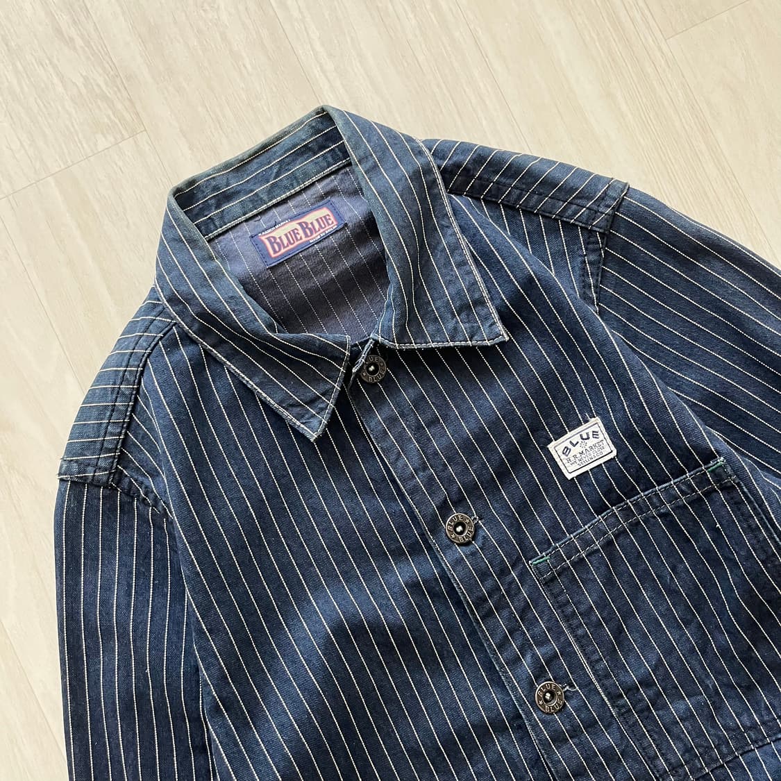 Blue Blue Japan . 블루블루 재팬 히코리 초어자켓
 상품이미지2