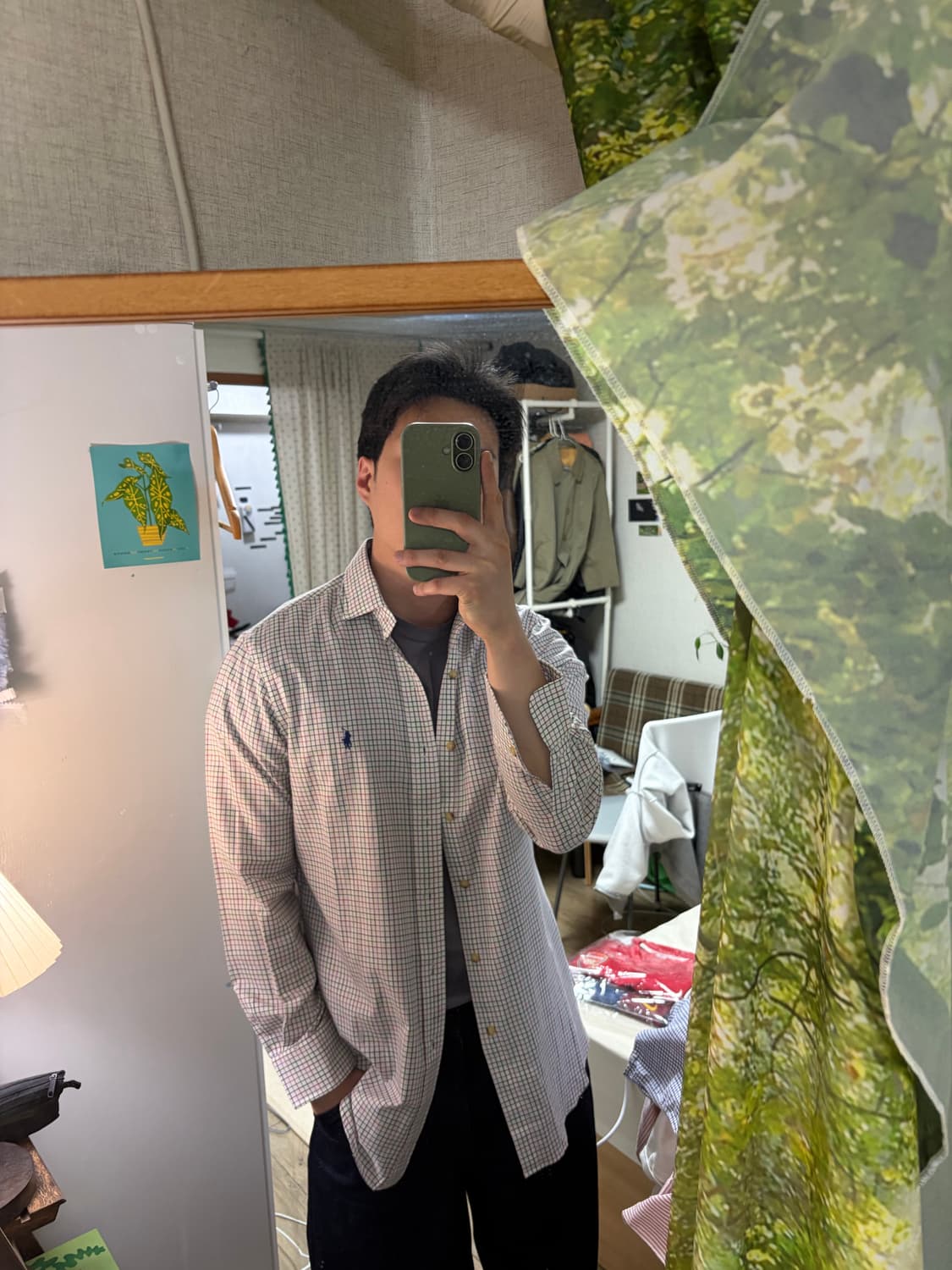 100) 폴로 랄프로렌 체크 셔츠 긴팔 상품이미지2