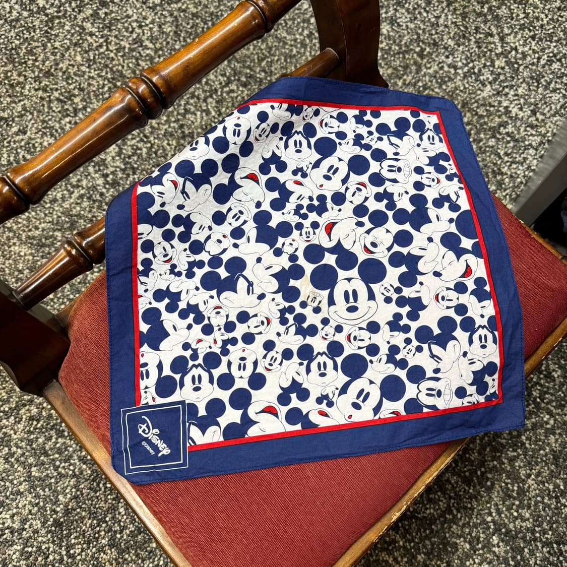 빈티지 디즈니 미키마우스 반다나   상품이미지1