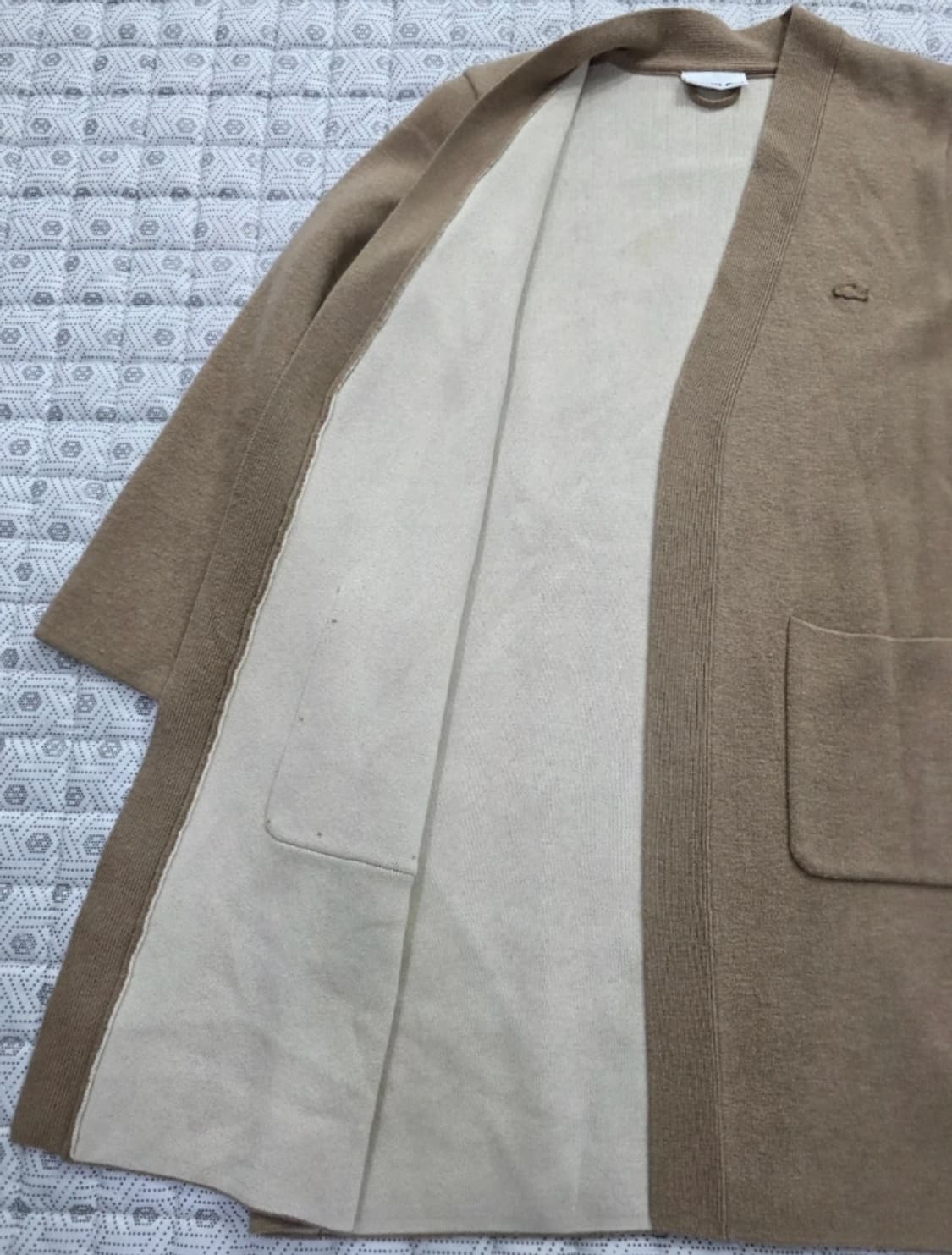 라코스테 롱 니트 가디건 55 상품이미지5