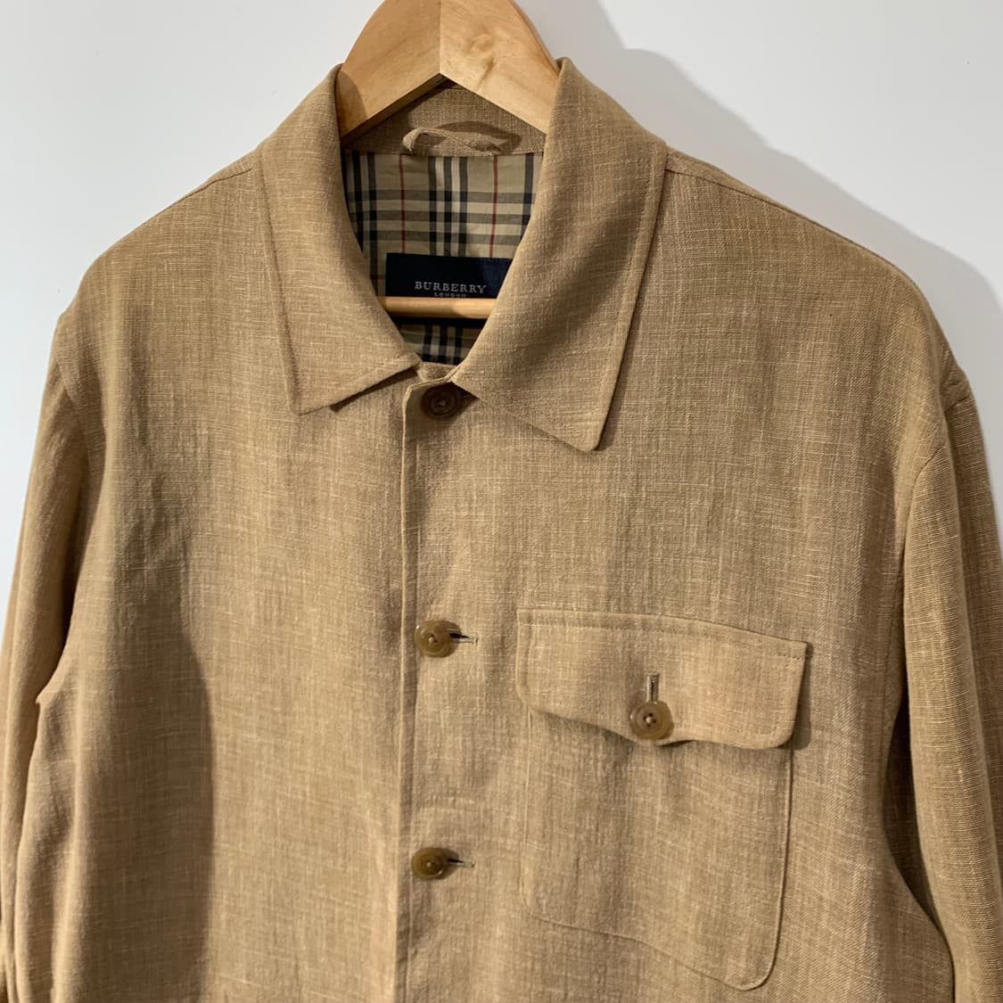 버버리 린넨 자켓   상품이미지2