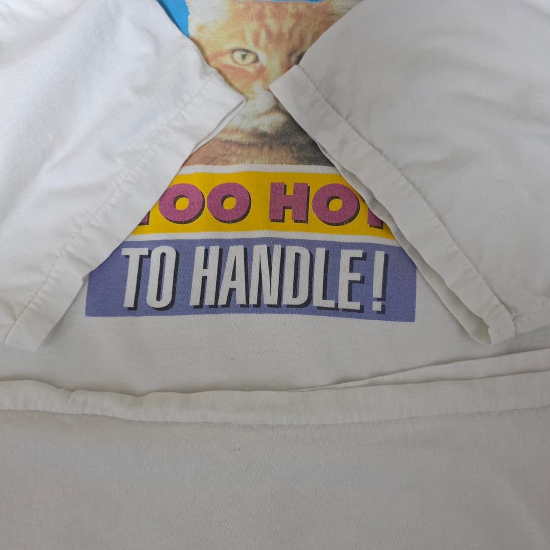 [OS] 빈티지 90s 모리스 고양이 TOO HOT 티셔츠 상품이미지5