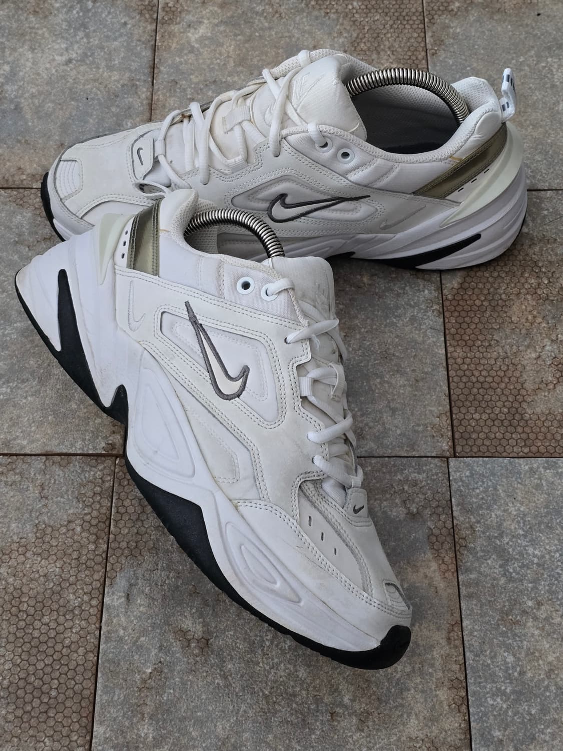 (275)나이키 m2k 테크노 화이트 그레이 상품이미지7