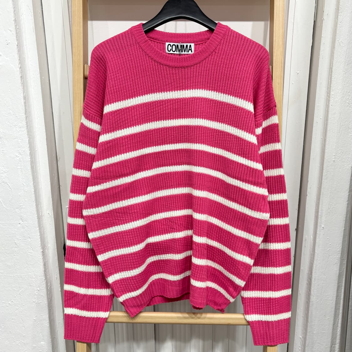 [새상품] 단가라 코튼 니트 3컬러 상품이미지4