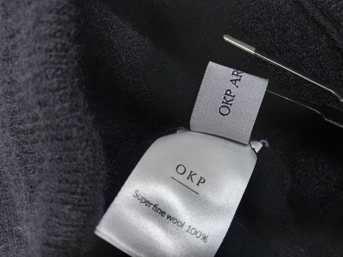 OKP ARCHIVE 춘추동 파인울 일자통핏 니트팬츠 F 44-66 상품이미지6