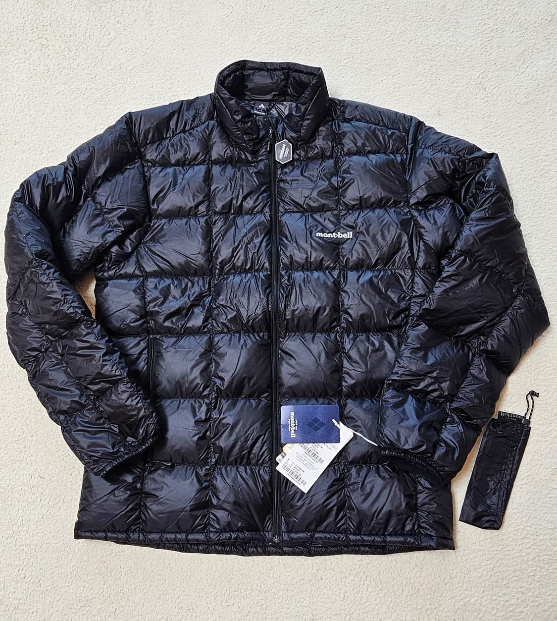 몽벨(Montbell) 슈페리어 다운 자켓 블랙 XL  상품이미지1