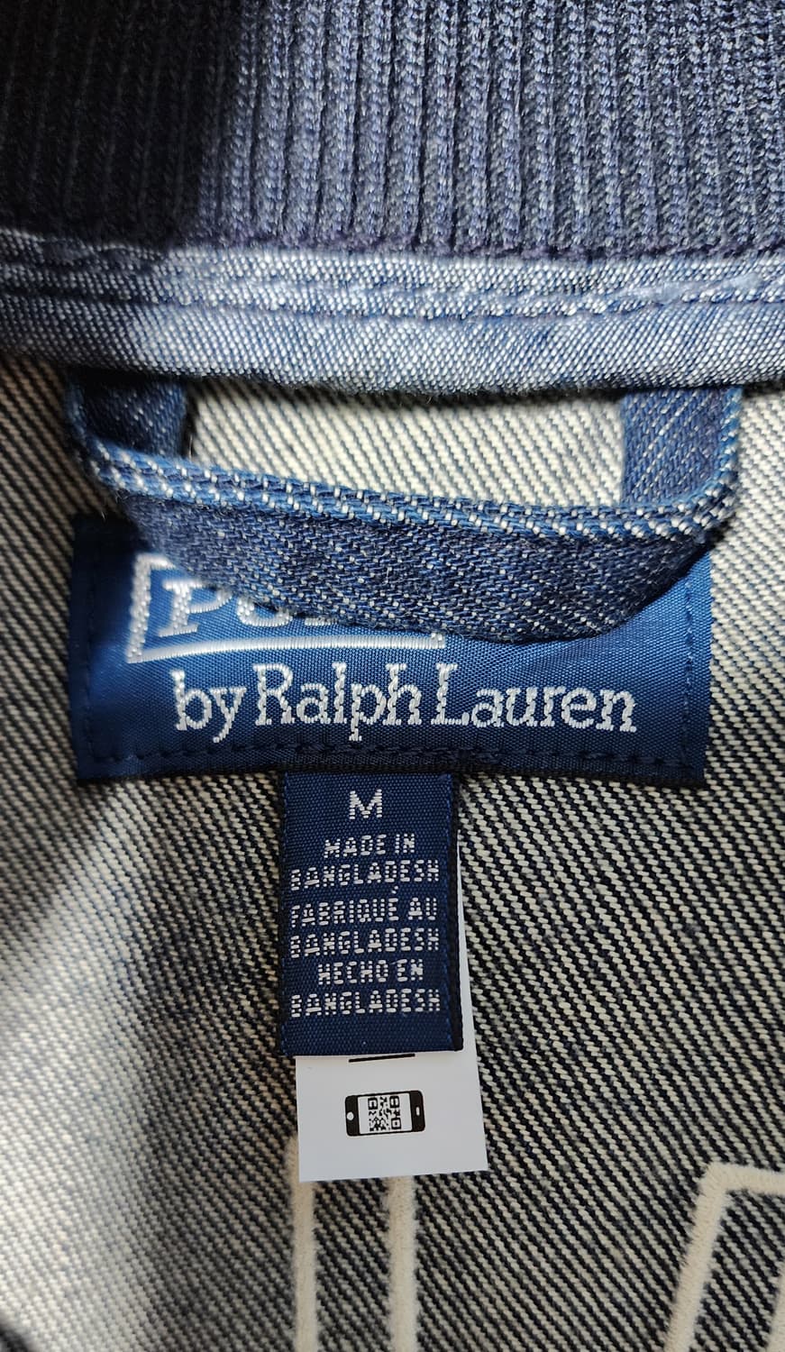 폴로 랄프로렌 양키스 데님 바시티 (M) 상품이미지5