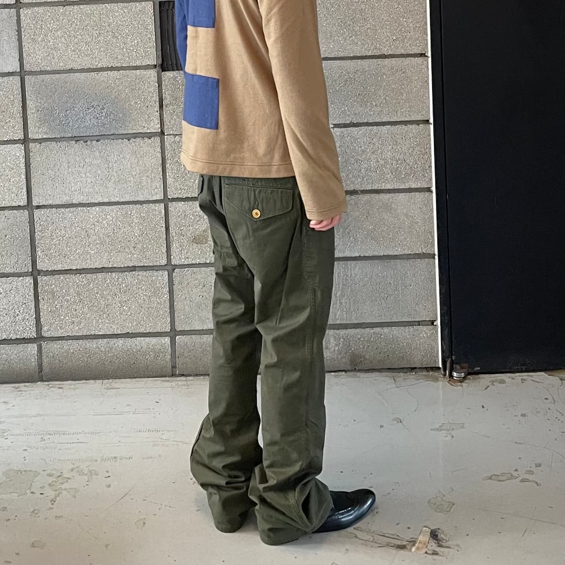 준야와타나베 플레어 신치백 카고 팬츠 상품이미지3