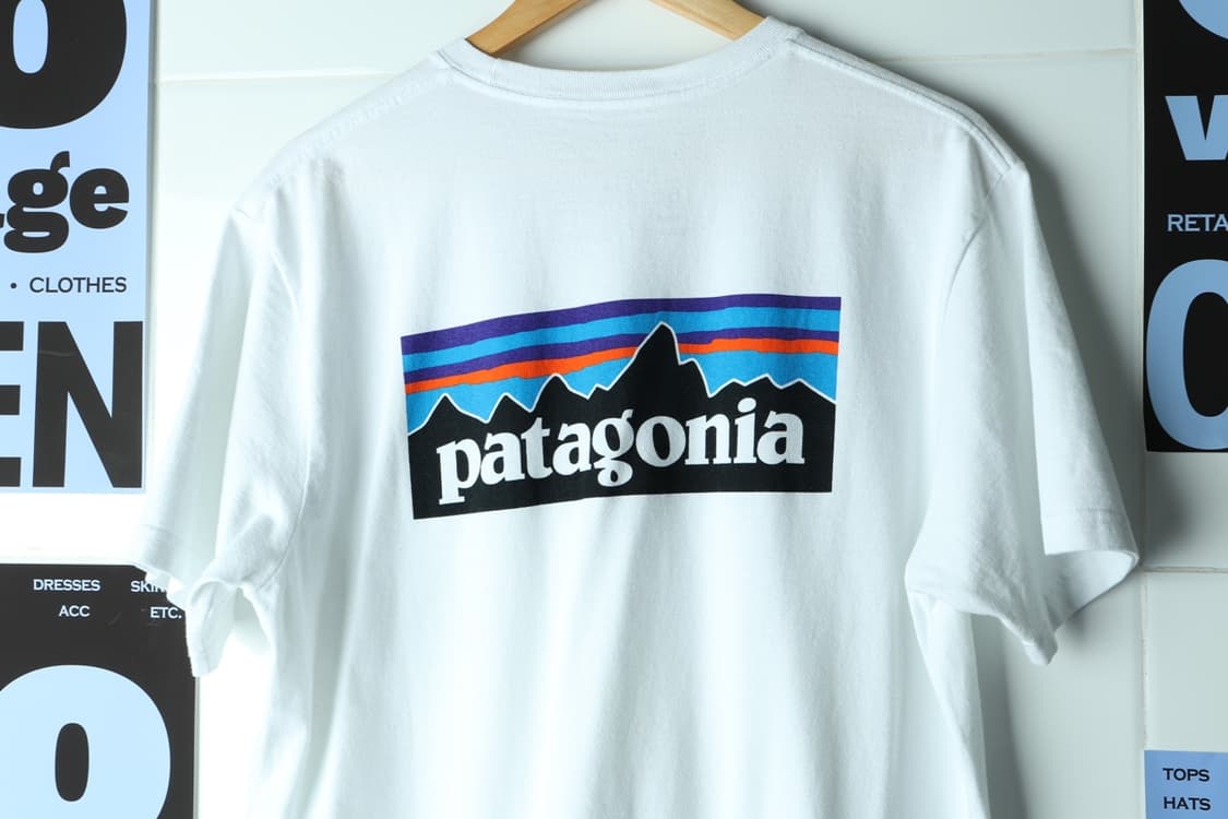(L-XL) 파타고니아 반팔 티셔츠 원포켓 백프린팅 흰색-H32725 상품이미지7