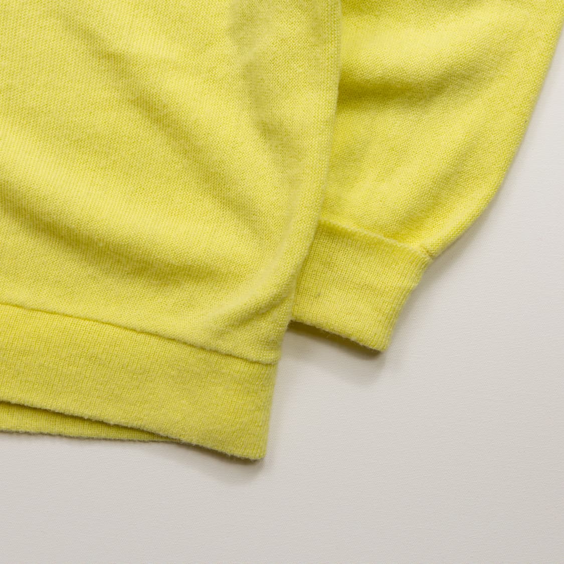 70s IZOD 라코스테 아크릴 가디건 옐로우 상품이미지5