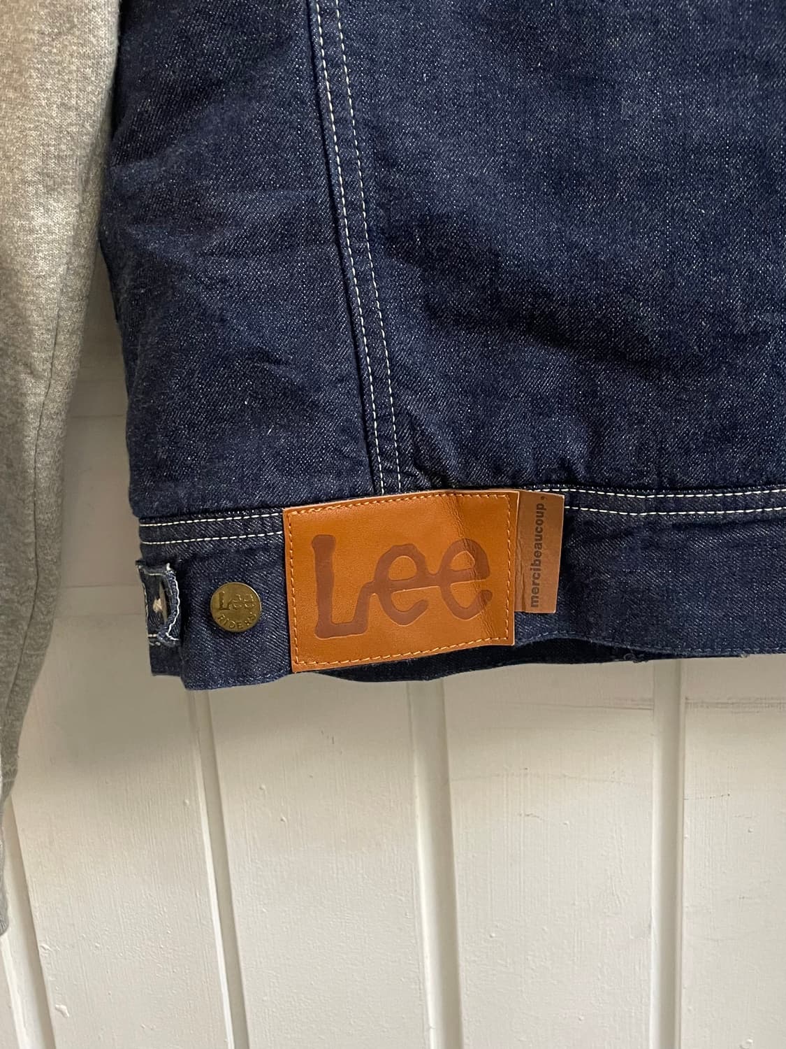 LEE x MERCIBEAUCOUP 메르시보꾸 양털 자켓 상품이미지7