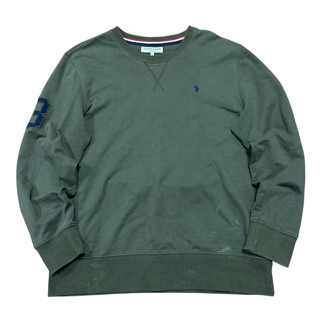 ✨ (바배) US 폴로 카키 맨투맨  상품이미지1