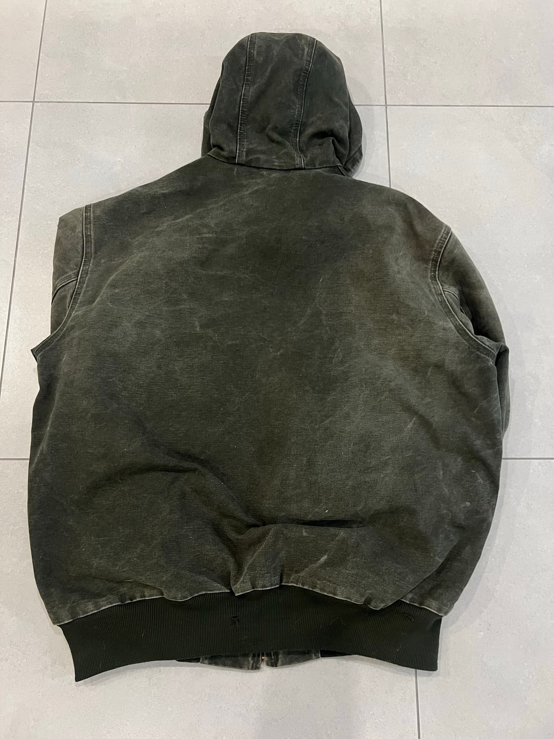 빈티지 칼하트 액티브자켓 덕액티브 j160 모스 그린 xl 상품이미지2