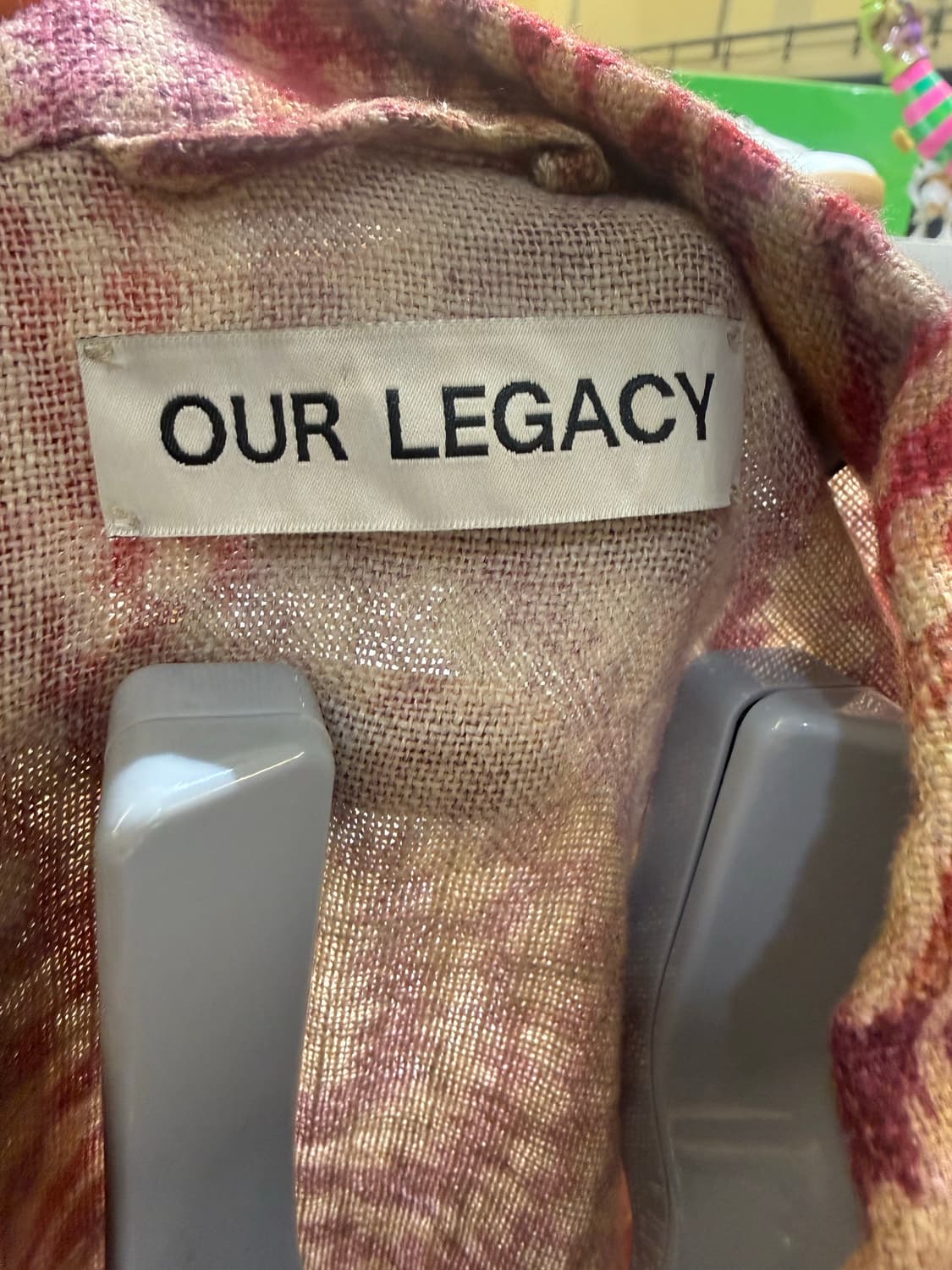 아워레가시 패턴 셔츠  상품이미지4