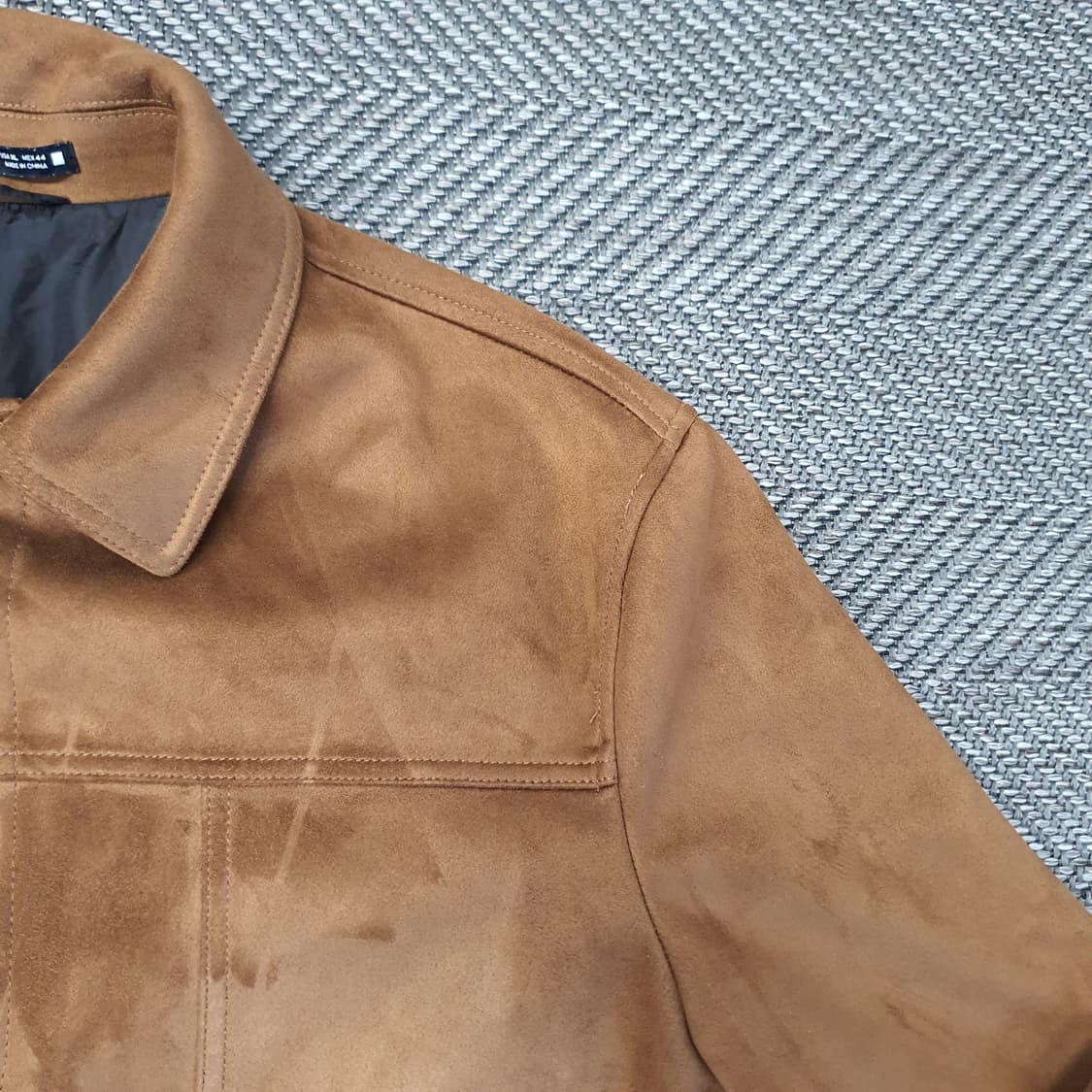 자라 스웨이드 자켓 남자105 상품이미지3