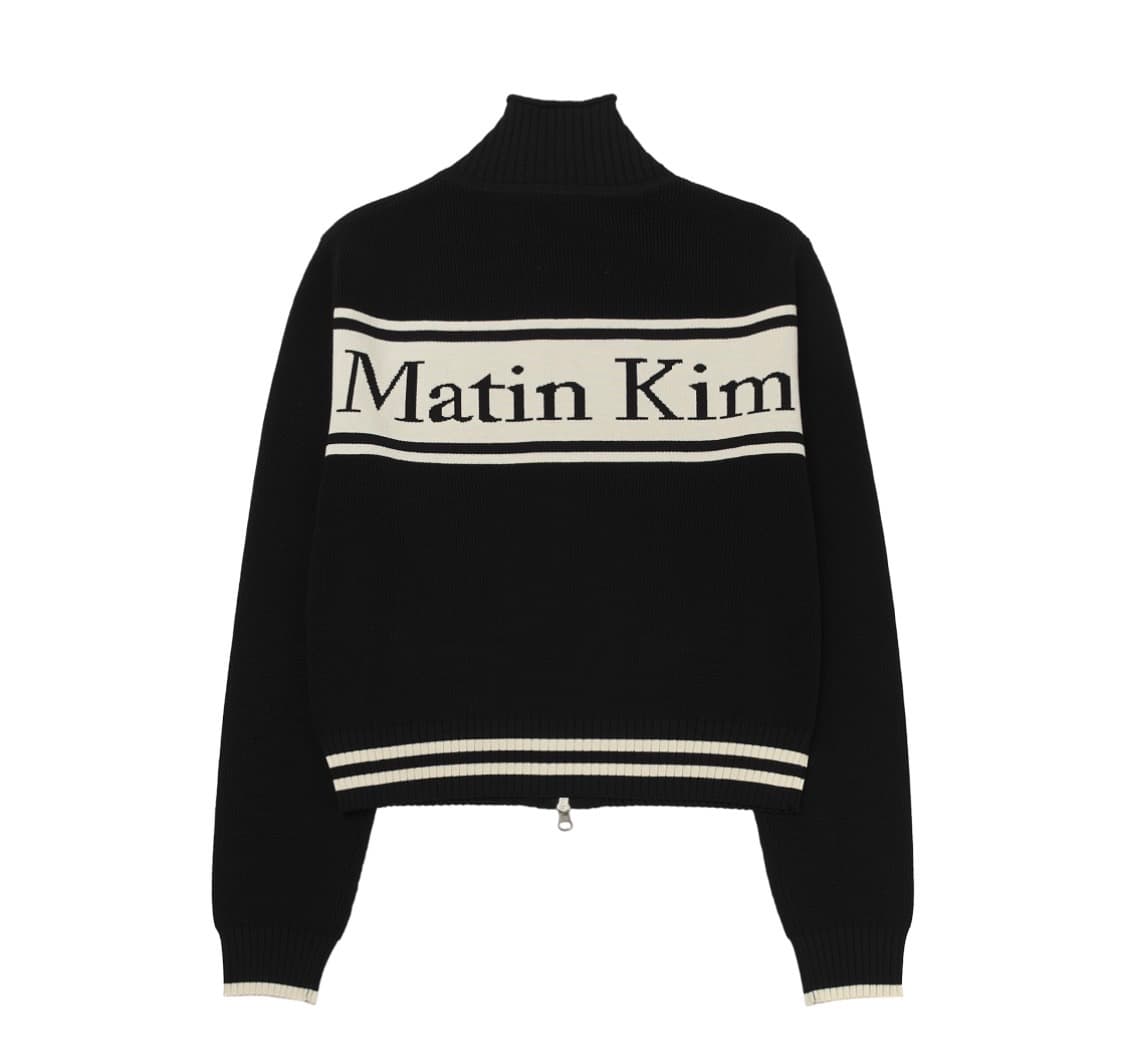 마뗑킴 니트 집업 상품이미지1