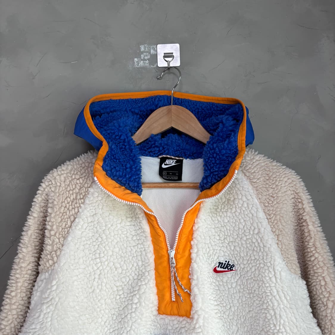 나이키 헤리티지 쉐르파 풀오버 플리스 자켓 상품이미지2