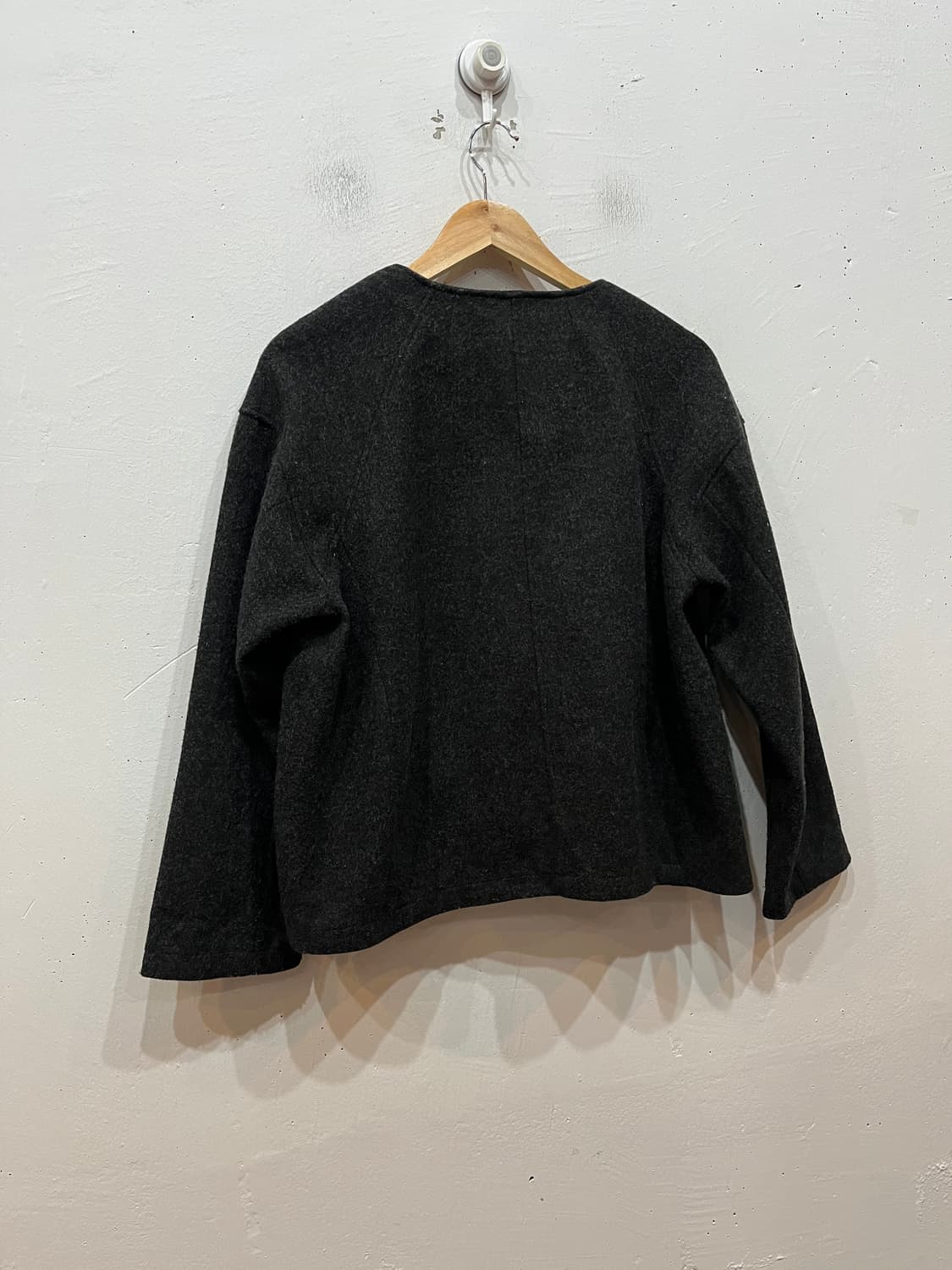 BEAMS 빔즈 멜튼 카라리스 자켓 우먼즈 상품이미지5