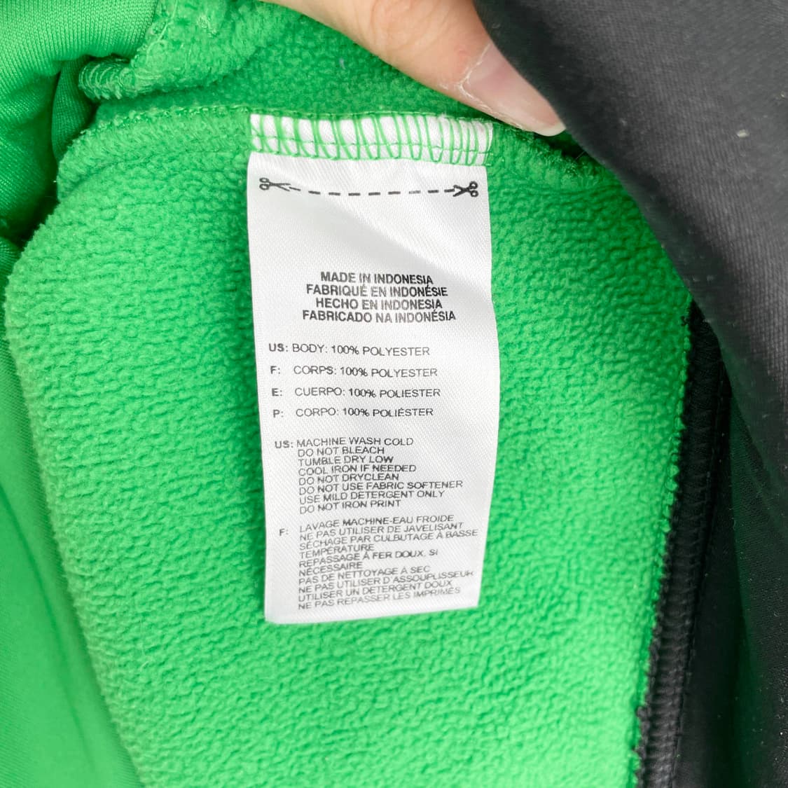 A2 아디다스 기모 후드집업 105사이즈 상품이미지6