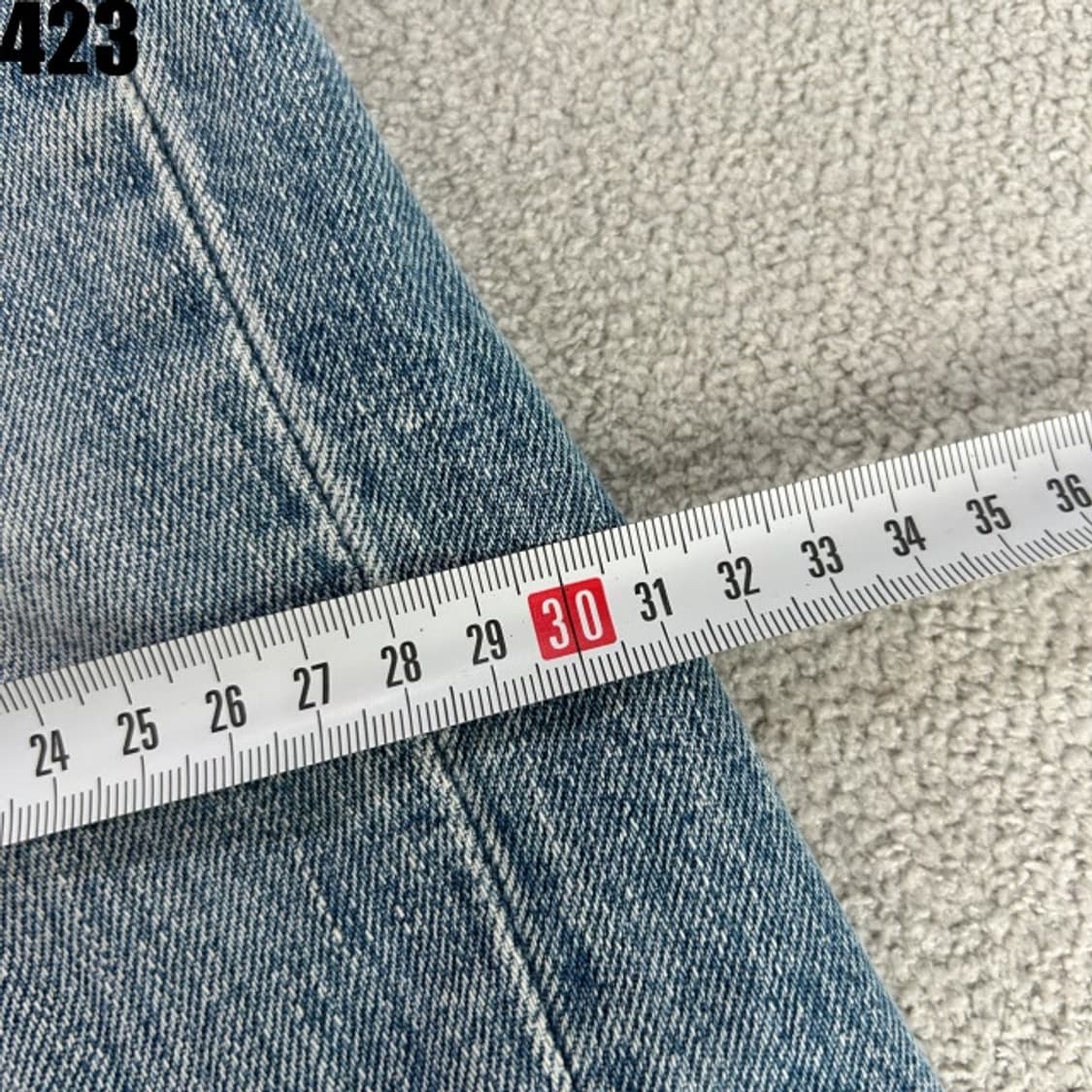 리바이스 빈티지 워싱 데님 청바지 502/33/33 상품이미지5