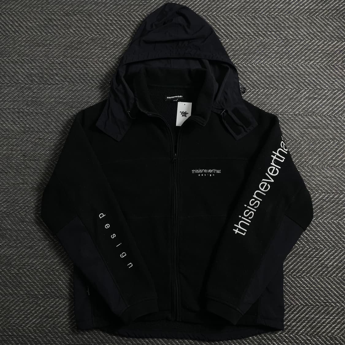 디스이즈네버댓 스펠 빅로고 후드 플리스 자켓o 4130 상품이미지1