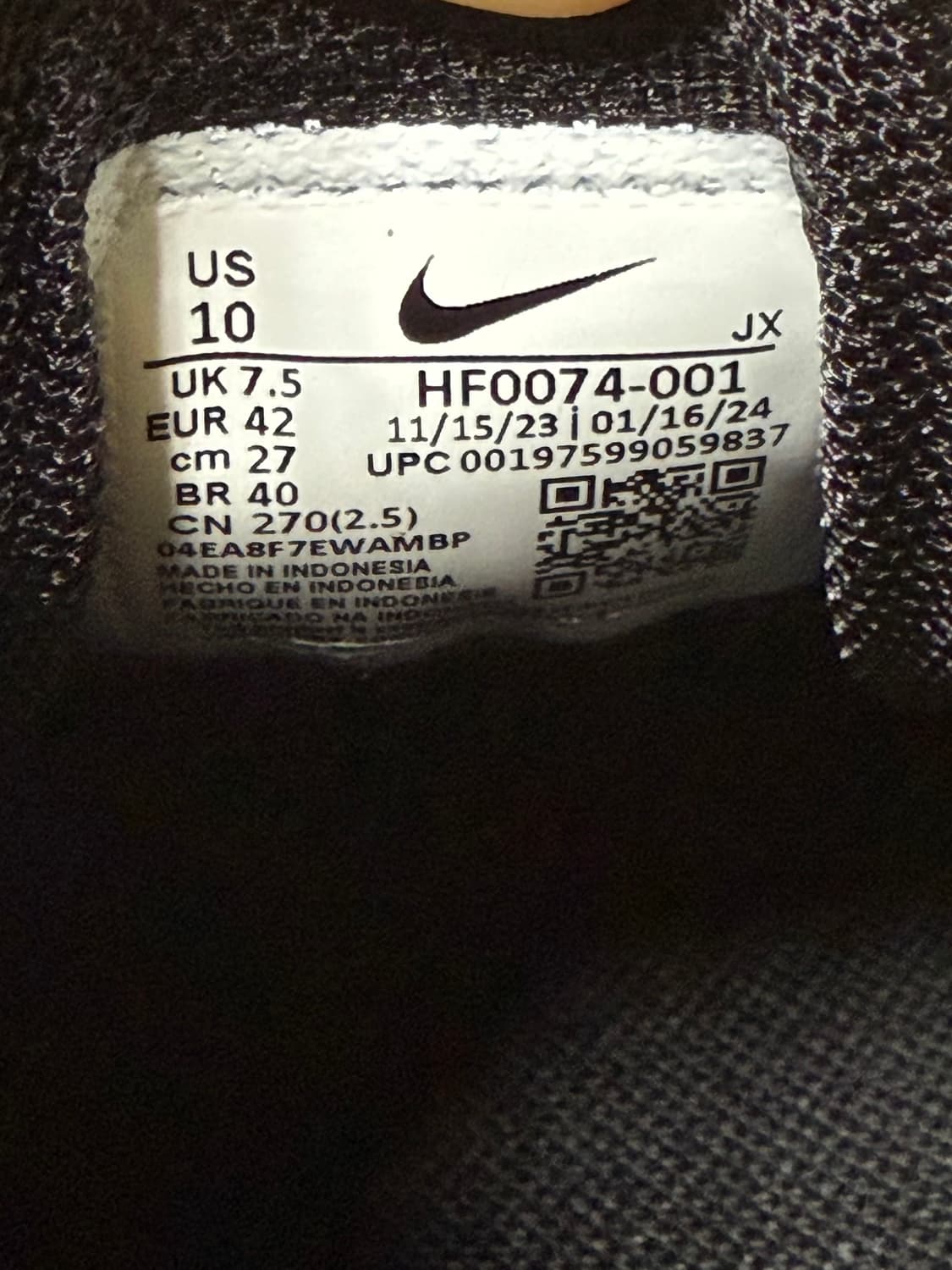 나이키 에어맥스 플러스 TNPO 270mm 상품이미지4