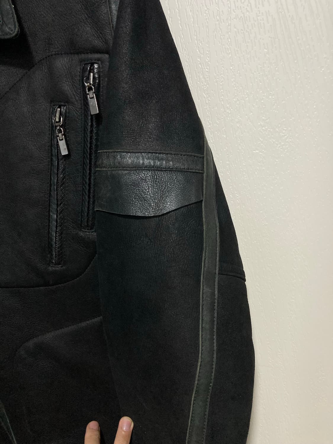 파이톤 무스탕 자켓 상품이미지7