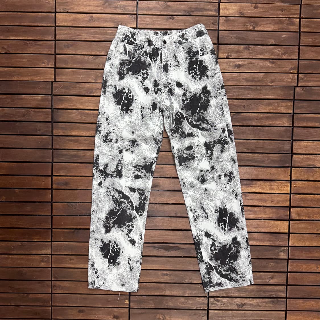 빈티지 스톰 그래픽 워싱 데님 (28)  상품이미지1