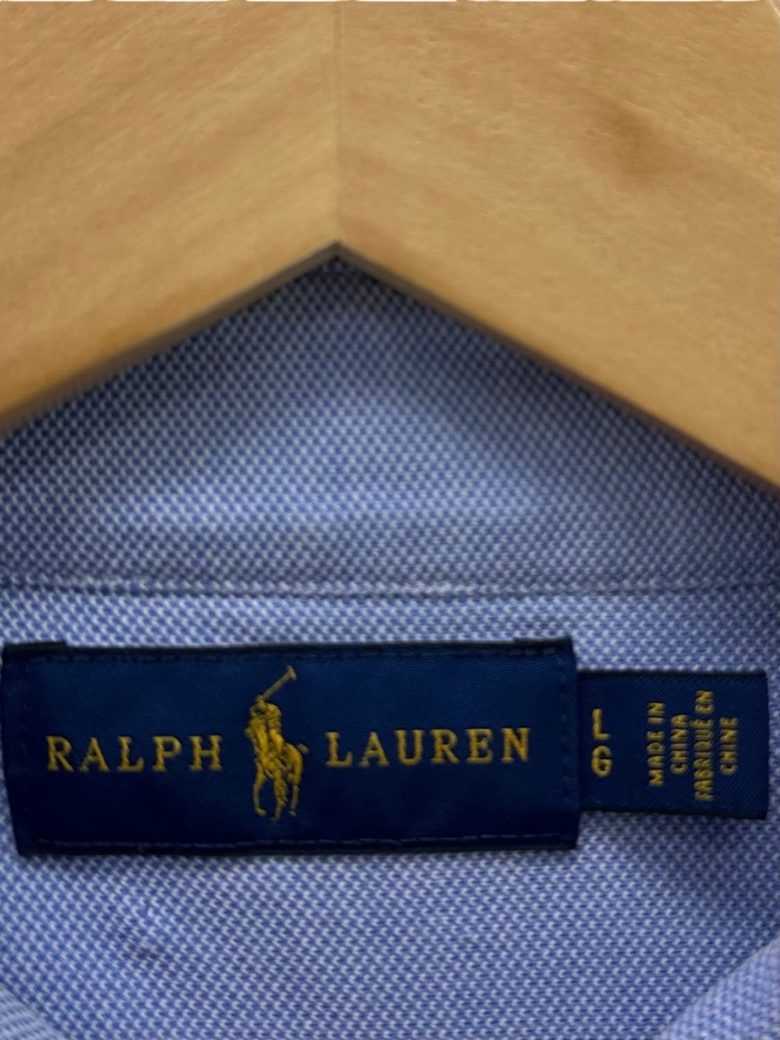 폴로 니트셔츠 샴브레이 (L) 상품이미지7