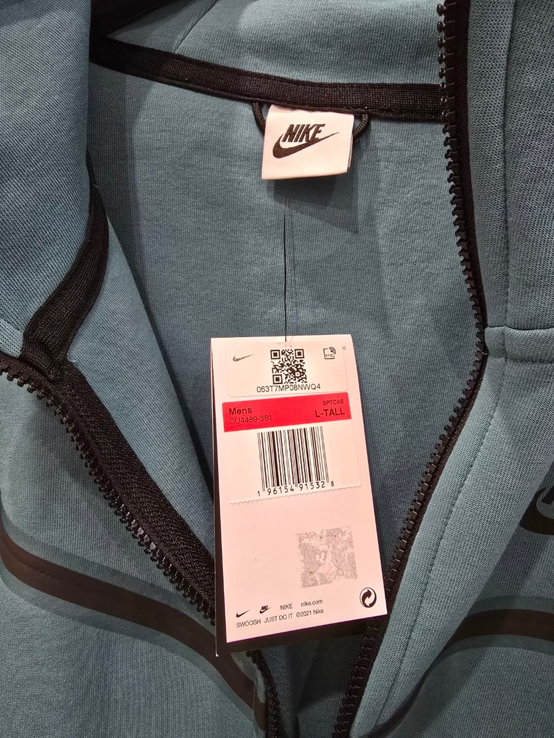 나이키 테크플리스 미네랄 틸 L 새제품 상품이미지4