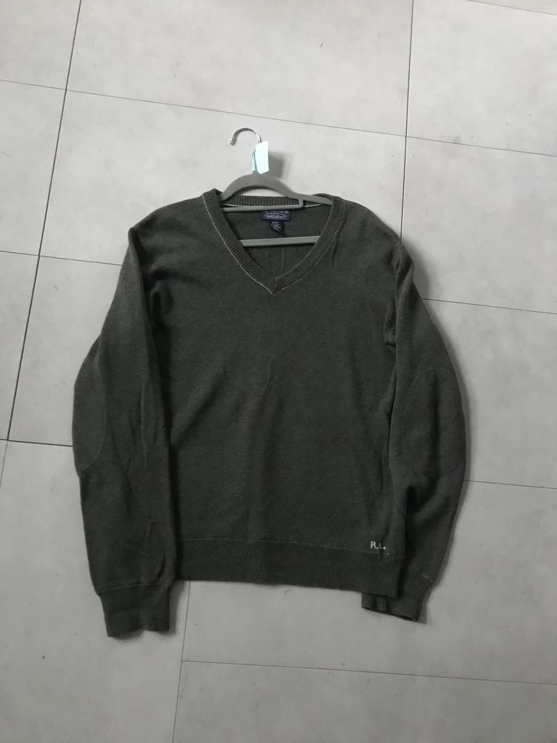 폴로 진스 카키 루즈핏 니트 상품이미지7