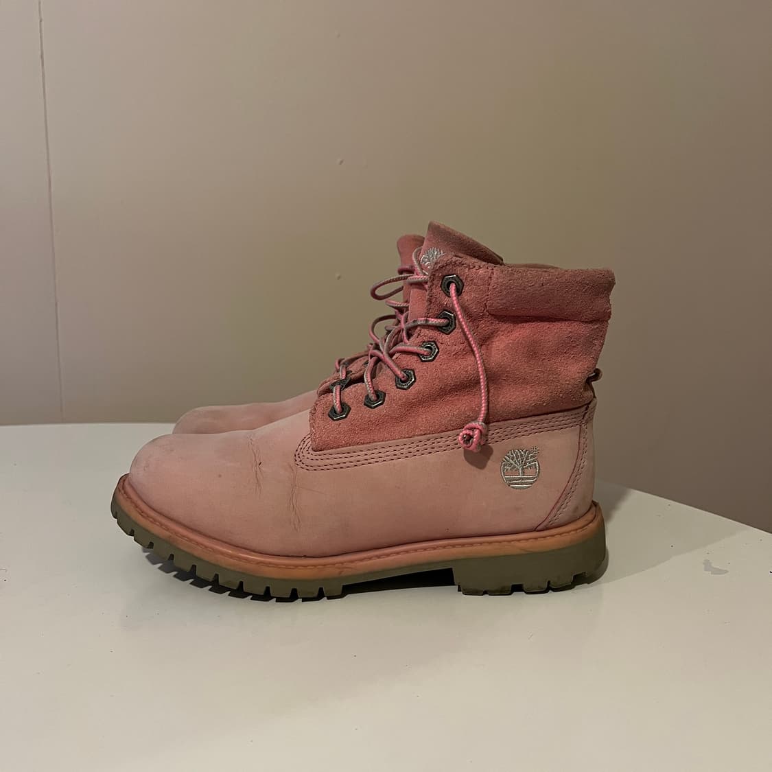 팀버랜드 롤탑 핑크 상품이미지2