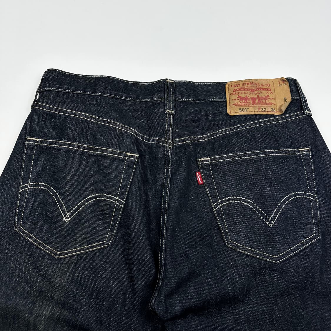 리바이스 501 오리지널 생지 데님 팬츠 (32인치) 상품이미지6