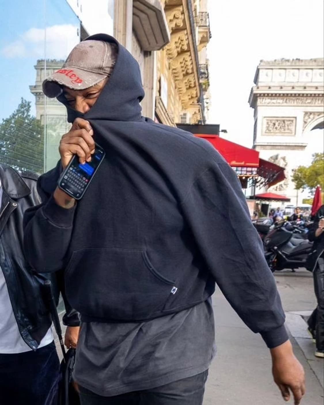 빈티지 러셀 애슬래틱 블랙 후드 상품이미지1