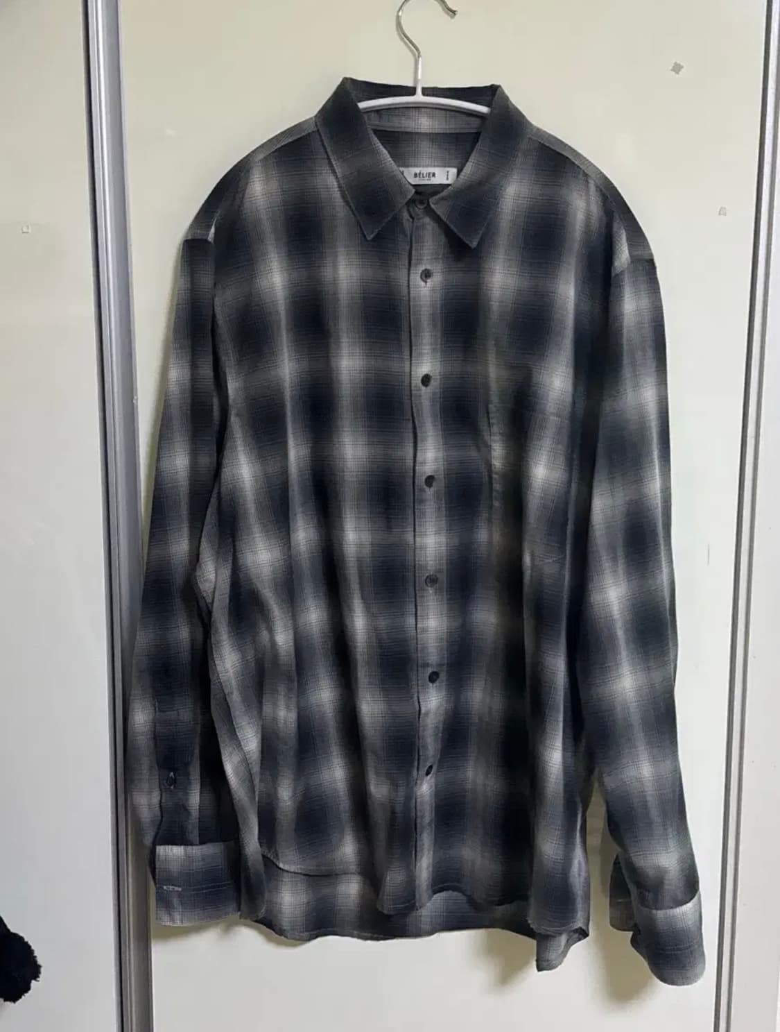 [m/100]벨리에 치코셔츠 (멀티그레이) 상품이미지1