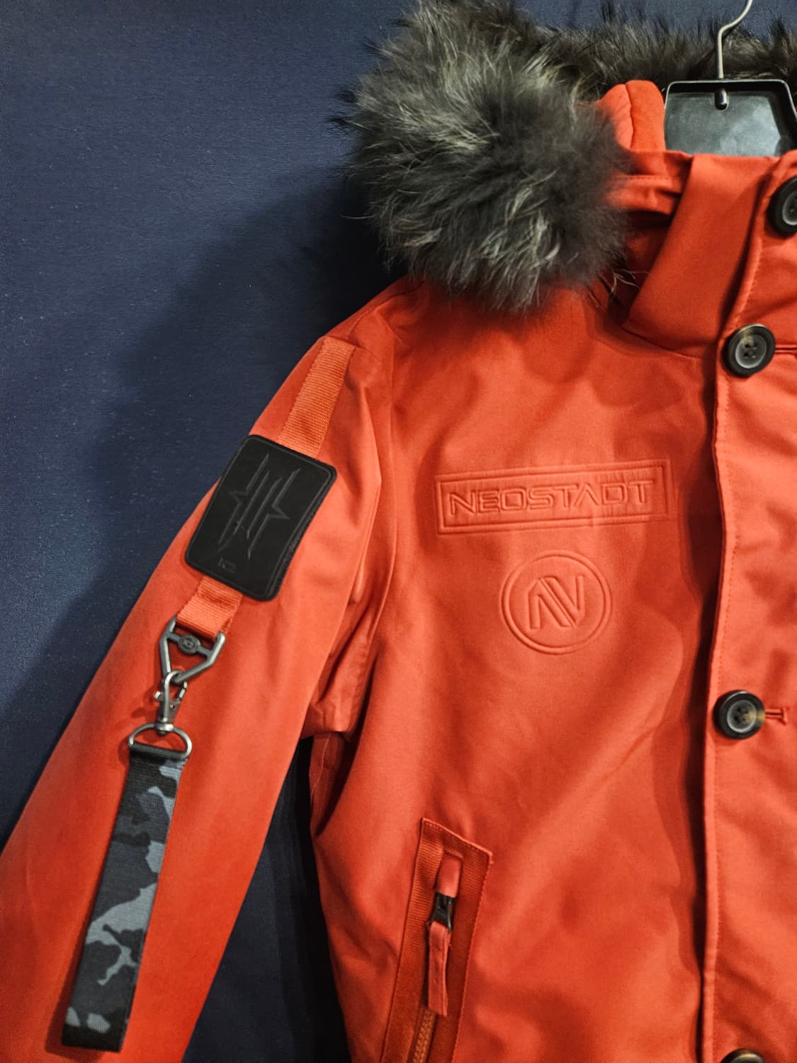 케이투 고어 써미움 버건디 남성 95 구스다운 숏패딩  상품이미지4