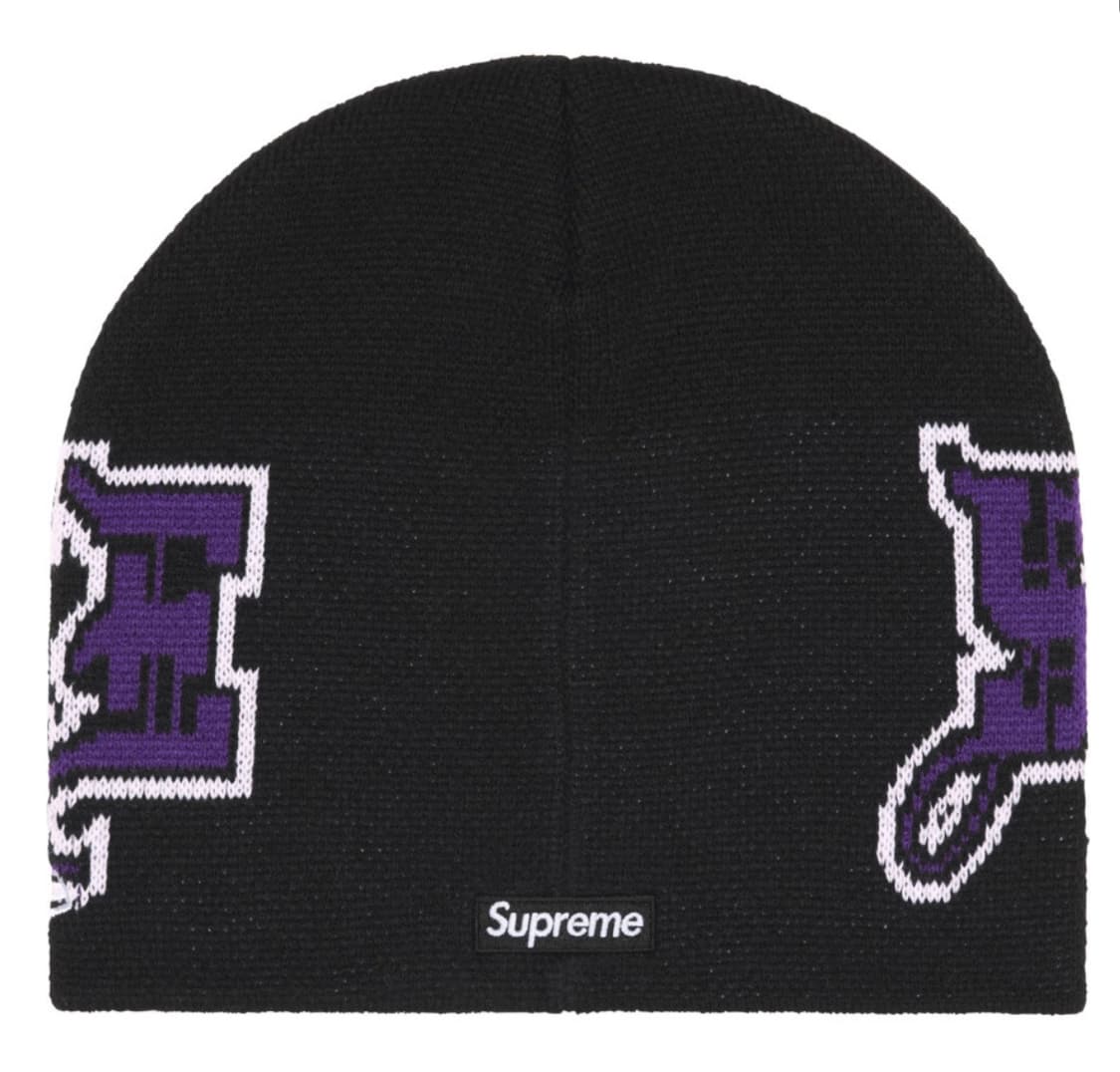 슈프림 뉴에라 아웃라인 비니 블랙 - 25FW 상품이미지1