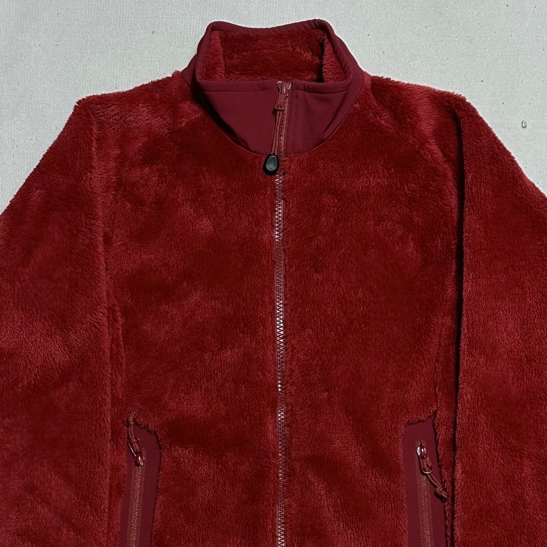 S 아크테릭스 여성용 레드 플리스 상품이미지1