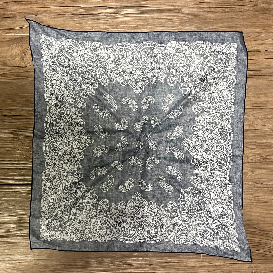 클래식 페이슬리 반다나/스카프(네이비) 상품이미지3