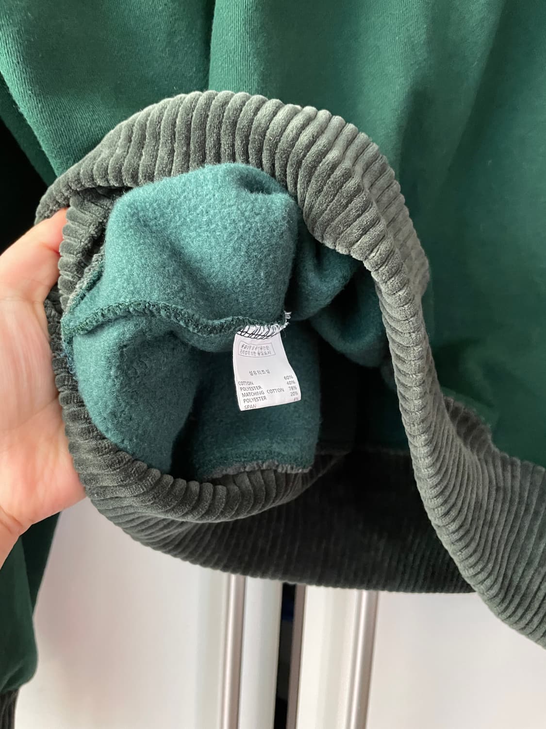 1993 스튜디오 기모 하프 집업 남녀공용 상품이미지5