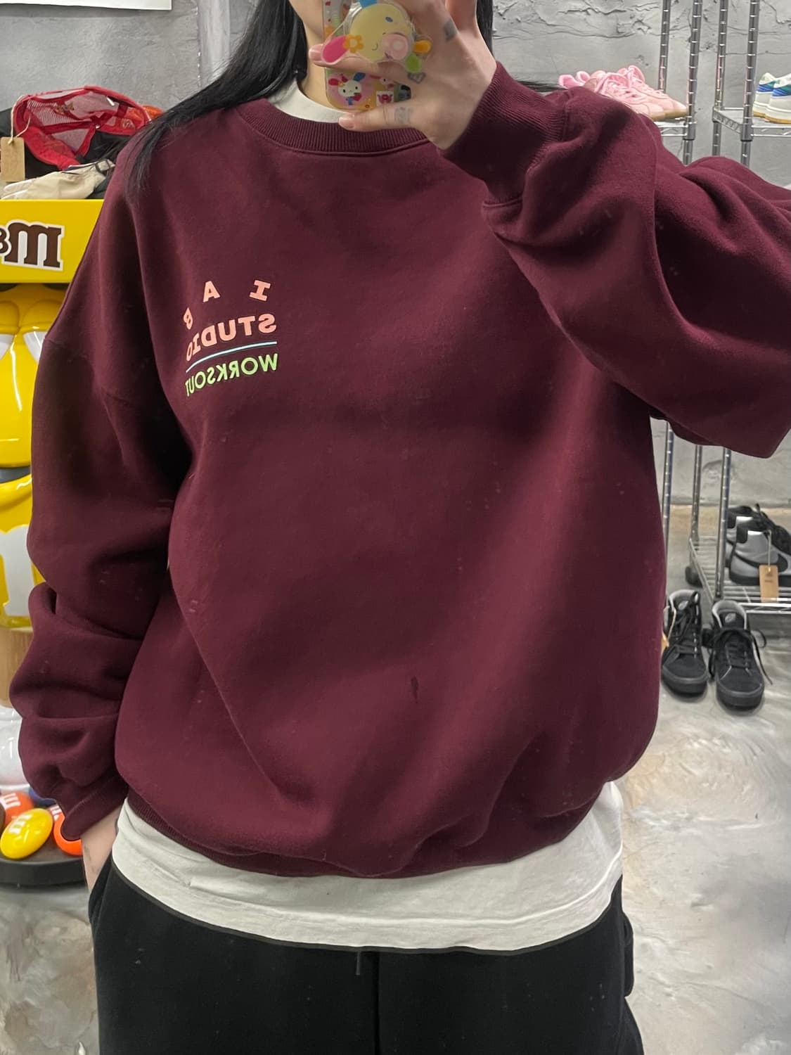 아이앱 X 웍스아웃 스웻셔츠 상품이미지8