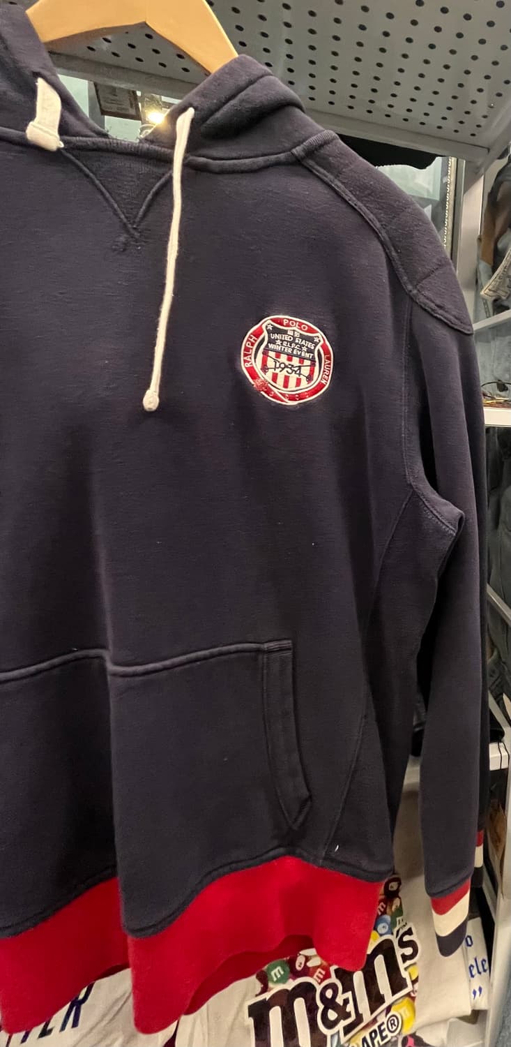 00s 폴로 랄프로렌 네이비 후드티 상품이미지4