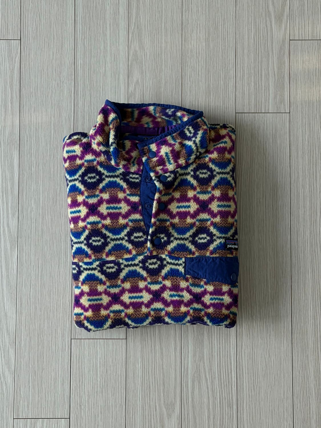 파타고니아 신칠라 플리스 스냅티 아즈텍 멀티컬러 우먼L 상품이미지6