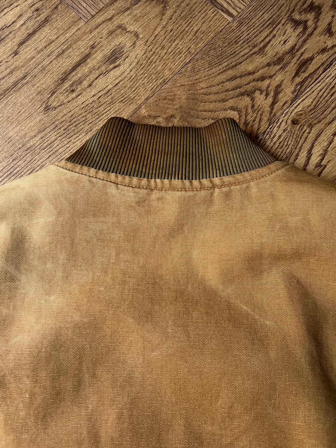 [3XL]칼하트 USA 빈티지 데미지드 브라운 워크 베스트 상품이미지6