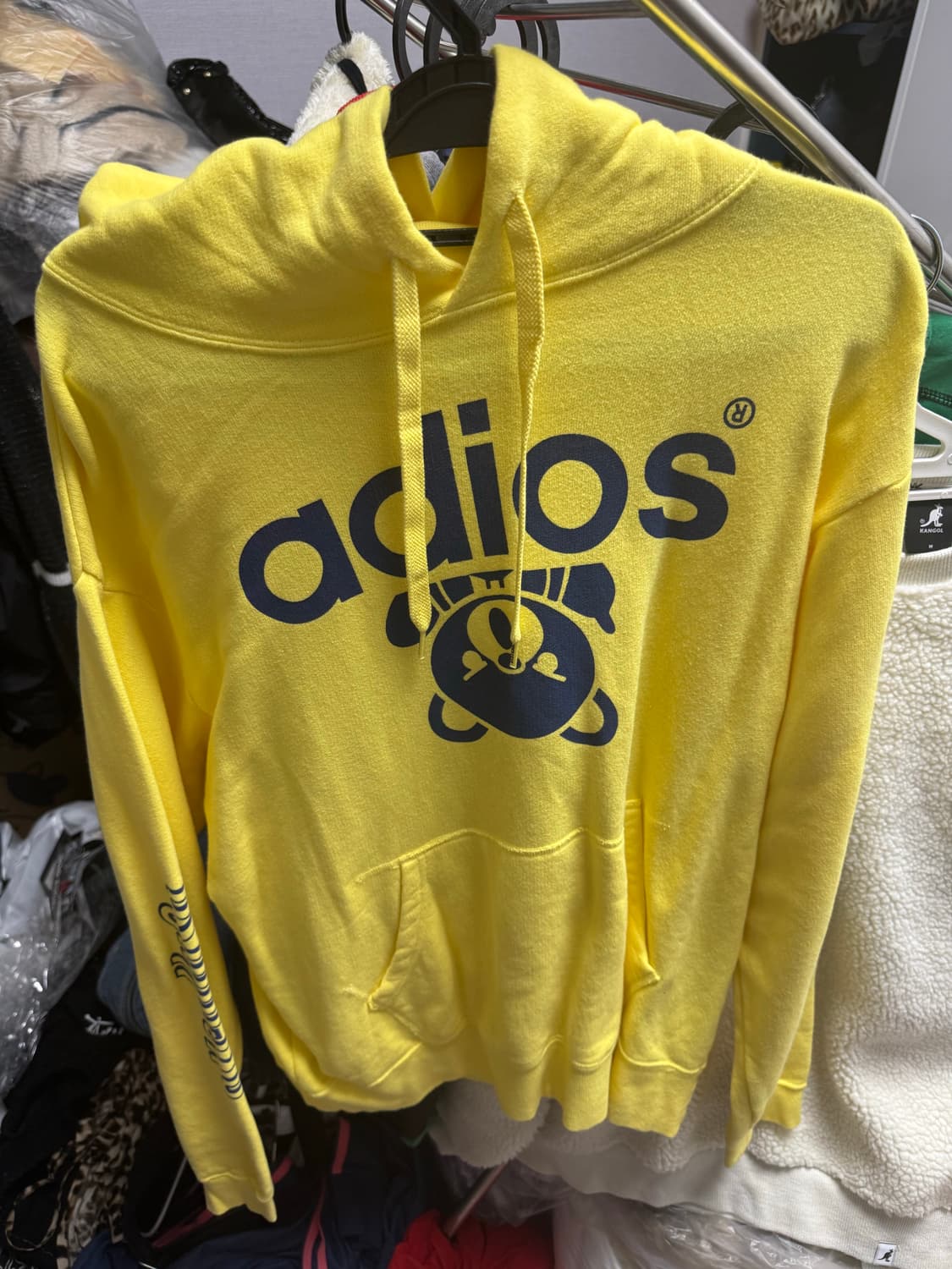 히스테릭 글래머 아디다스 오마쥬 퍽베어 후드집업 상품이미지1