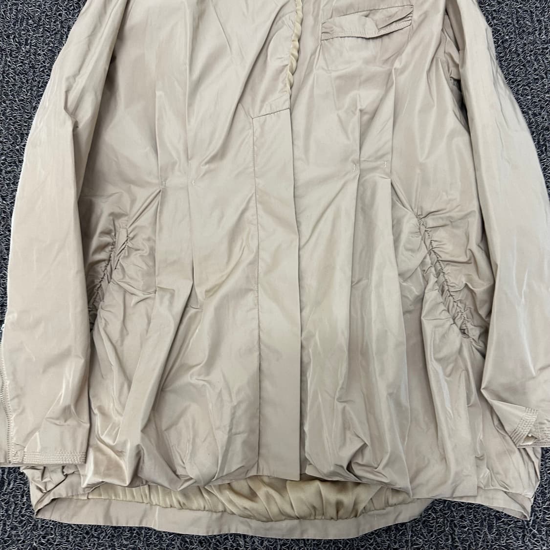MINE 마인 한섬 여성 바람막이 자켓 베이지 88사이즈 상품이미지4