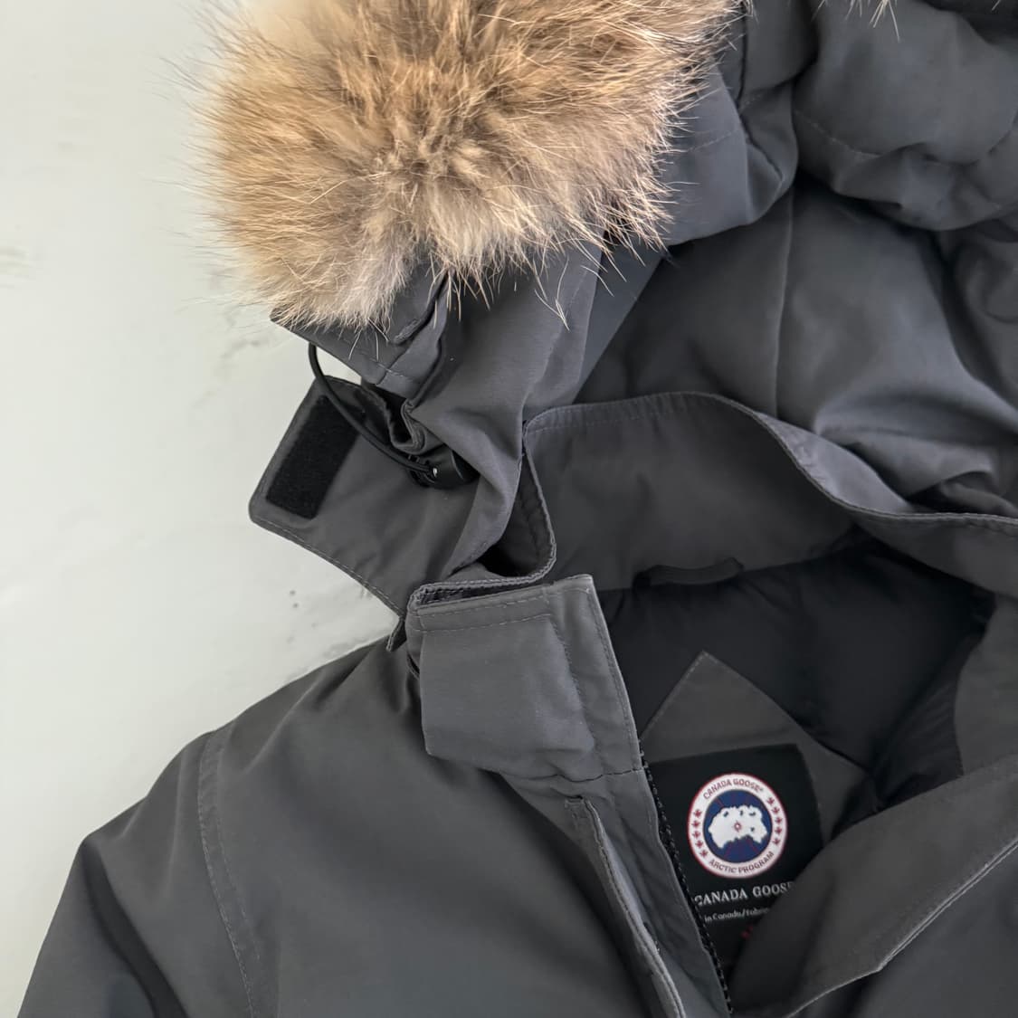 캐나다구스 프릴리움 파카 그레이 xs 상품이미지6